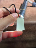 Natural Hetian Jade Wushi Pai – Traditional Chinese Good Luck Charm