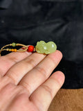 Handcarved Hetian Yellow Kou Liao Pixiu Pendant – Prosperity Charm