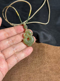 Handcarved Hetian Jade Archaic Dragon Pendant – Prosperity & Authority Charm