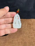 Natural Hetian Jade Guanyin Pendant – Spiritual Talisman