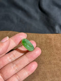 Hetian Jade Apple Green Jade Ring – Vitality & Harmony Amulet