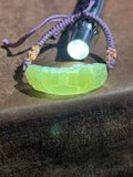 Handcarved Hetian Jade Lotus Bracelet – Minimalist Spiritual Charm