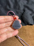 Hetian Jade Imperial Purple Maitreya Buddha Pendant – Blessing & Serenity Amulet