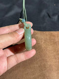 Handcarved Hetian Lake Green Jade Lotus Charm – Timeless Elegance Pendant