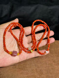 Natural Nanhong DIY Multi-Strand Necklace – Vitality & Joy Amulet