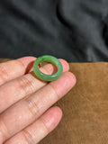Hetian Jade Apple Green Jade Ring – Vitality & Harmony Amulet