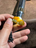 Handcarved Hetian Yellow Jade Pixiu Pendant – Prosperity Charm