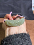 Handcarved Hetian Jade Lotus Bracelet – Minimalist Spiritual Charm