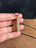 S925 Silver Inlaid Hetian Yellow Jade Ruyi Necklace – Good Fortune Talisman