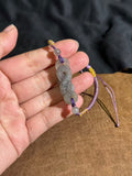Handcarved Hetian Ice Smoke Purple Snake Charm – Auspicious Energy Bracelet