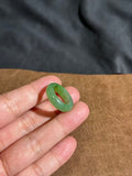 Hetian Jade Apple Green Jade Ring – Vitality & Harmony Amulet