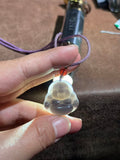 Hetian Jade Imperial Purple Maitreya Buddha Pendant – Blessing & Serenity Amulet