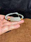 Hetian Jade Lotus Pink Lotus Flower Bracelet – Handcrafted Peace & Purity Bangle